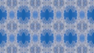 geometrik süsleme biçiminde kusursuz vektör deseni
