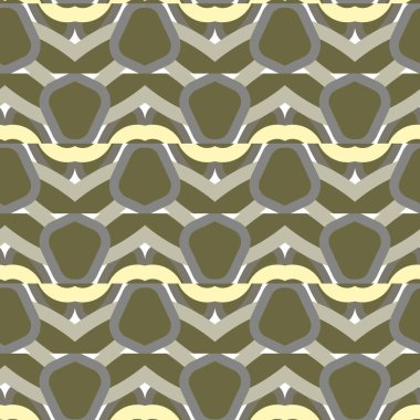Modern geometrik vektör tasarımı, kusursuz desen çizimi