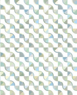 Modern geometrik vektör tasarımı, kusursuz desen çizimi