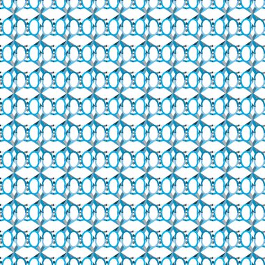geometrik süsleme biçiminde kusursuz vektör deseni
