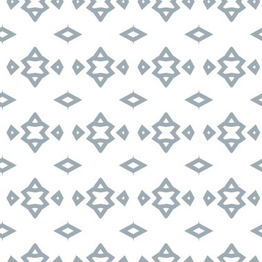 geometrik süsleme biçiminde kusursuz vektör deseni