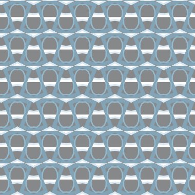 Modern geometrik vektör tasarımı, kusursuz desen çizimi