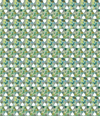 Modern geometrik vektör tasarımı, kusursuz desen çizimi