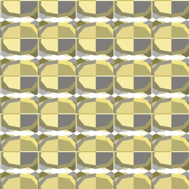 Modern geometrik vektör tasarımı, kusursuz desen çizimi