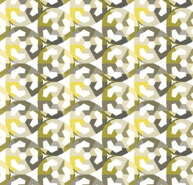 Modern geometrik vektör tasarımı, kusursuz desen çizimi