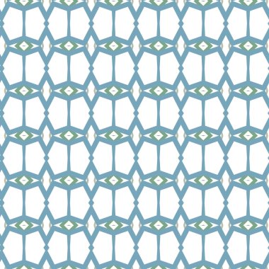 Modern geometrik vektör tasarımı, kusursuz desen çizimi