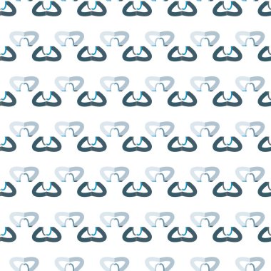 geometrik süsleme biçiminde kusursuz vektör deseni