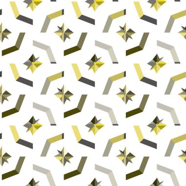 Kusursuz geometrik süs deseni. Soyut illüstrasyon arka planı     