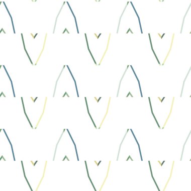 geometrik süsleme biçiminde kusursuz vektör deseni