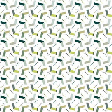 Modern geometrik vektör tasarımı, kusursuz desen çizimi