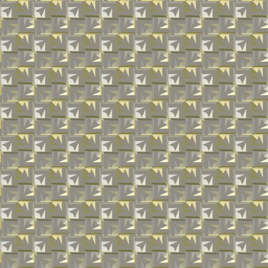geometrik süsleme biçiminde kusursuz vektör deseni