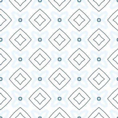 geometrik süsleme biçiminde kusursuz vektör deseni