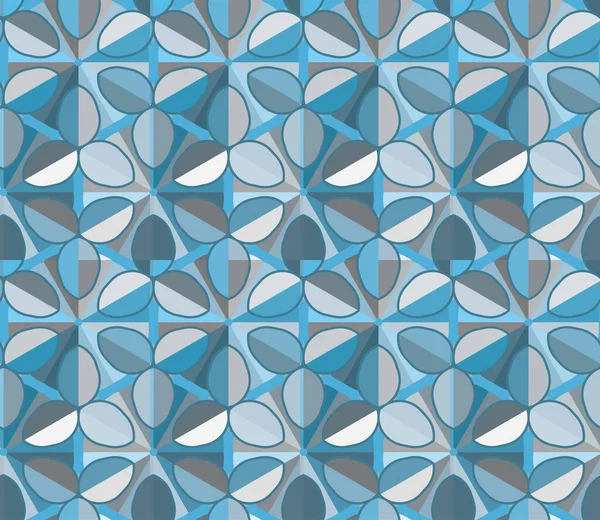 Sømløs Geometrisk Ornamentalt Mønster Sammendrag Illustrasjonsbakgrunn – stockvektor