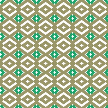 Modern geometrik vektör tasarımı, kusursuz desen çizimi