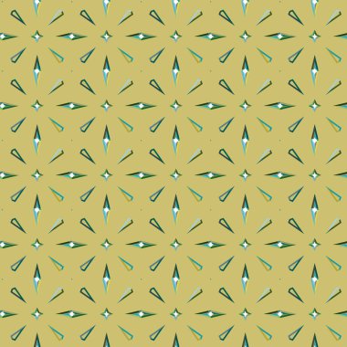 Modern geometrik vektör tasarımı, kusursuz desen çizimi