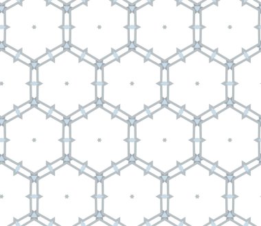 Modern geometrik vektör tasarımı, kusursuz desen çizimi