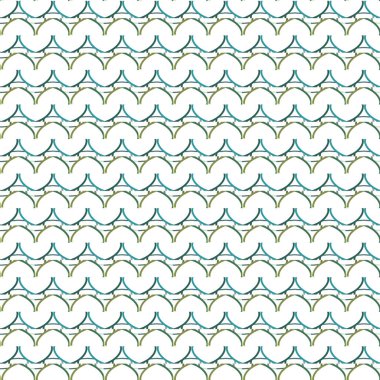 geometrik süsleme biçiminde kusursuz vektör deseni