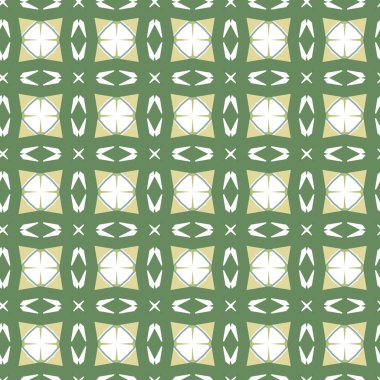 Modern geometrik vektör tasarımı, kusursuz desen çizimi