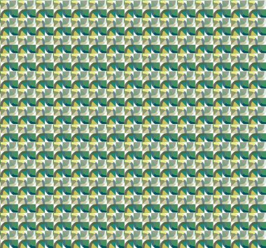 geometrik süsleme biçiminde kusursuz vektör deseni