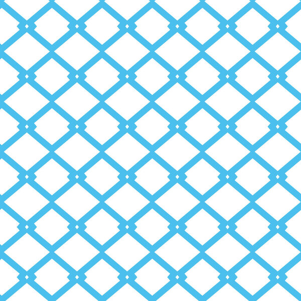 Seamless vector pattern in geometric ornamental style