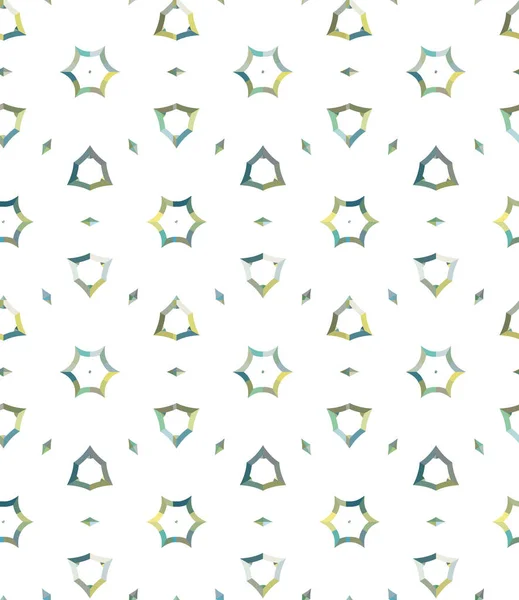 Абстрактний Тканина Калейдоскопа Безшовний Фон Векторні Ілюстрації — стоковий вектор