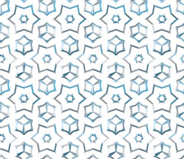 Modern geometrik vektör tasarımı, kusursuz desen çizimi