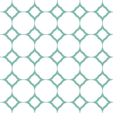 geometrik süsleme biçiminde kusursuz vektör deseni