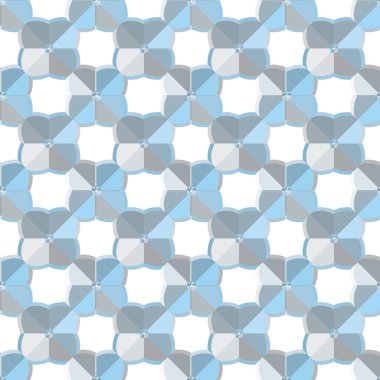 geometrik süsleme biçiminde kusursuz vektör deseni