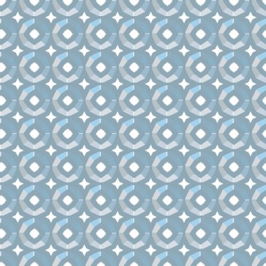 geometrik süsleme biçiminde kusursuz vektör deseni