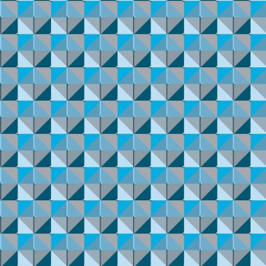 geometrik süsleme biçiminde kusursuz vektör deseni