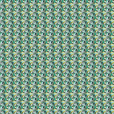 Modern geometrik vektör tasarımı, kusursuz desen çizimi