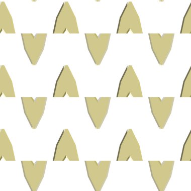 Modern geometrik vektör tasarımı, kusursuz desen çizimi