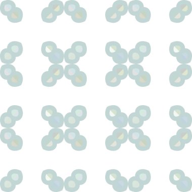 geometrik süsleme biçiminde kusursuz vektör deseni