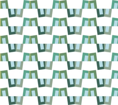 Modern geometrik vektör tasarımı, kusursuz desen çizimi