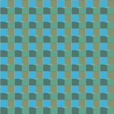 Modern geometrik vektör tasarımı, kusursuz desen çizimi