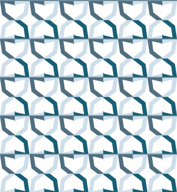 Modern geometrik vektör tasarımı, kusursuz desen çizimi