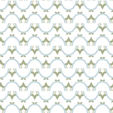 geometrik süsleme biçiminde kusursuz vektör deseni