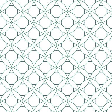 geometrik süsleme biçiminde kusursuz vektör deseni
