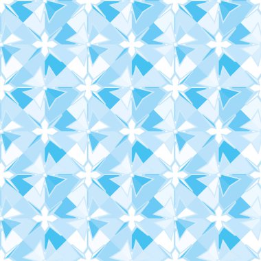 geometrik süsleme biçiminde kusursuz vektör deseni