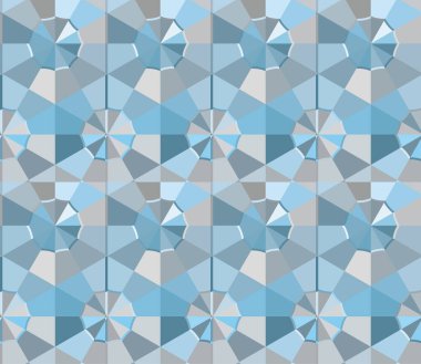 Modern geometrik vektör tasarımı, kusursuz desen çizimi