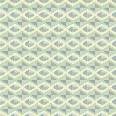 geometrik süsleme biçiminde kusursuz vektör deseni