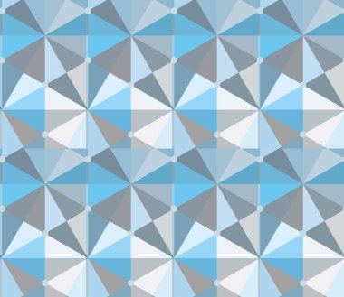 Modern geometrik vektör tasarımı, kusursuz desen çizimi