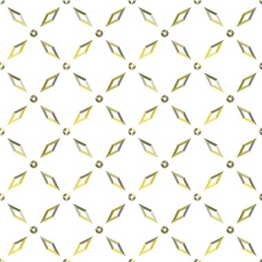 geometrik süsleme biçiminde kusursuz vektör deseni