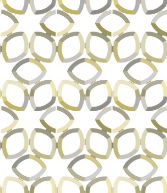 Modern geometrik vektör tasarımı, kusursuz desen çizimi