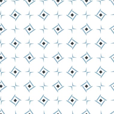 geometrik süsleme biçiminde kusursuz vektör deseni