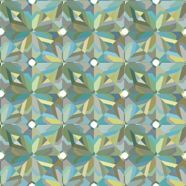 Modern geometrik vektör tasarımı, kusursuz desen çizimi