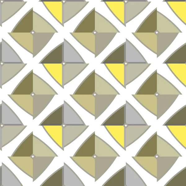 Motif Ornemental Géométrique Sans Couture Illustration Abstraite — Image vectorielle