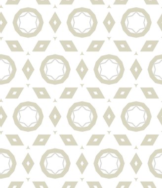 geometrik süsleme biçiminde kusursuz vektör deseni