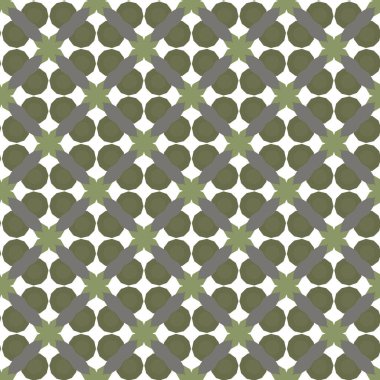 Modern geometrik vektör tasarımı, kusursuz desen çizimi