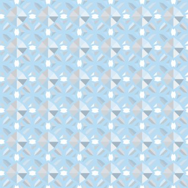 geometrik süsleme biçiminde kusursuz vektör deseni